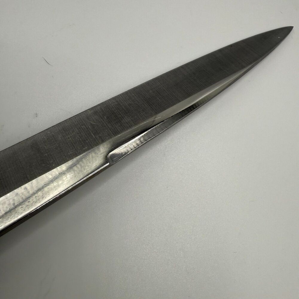 Interpur Wooden Handled Knife vintage Sashimi slicing 1970s - Picture 9 of 11